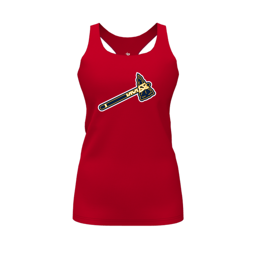 [FT0TRBRD-FYS-LOGO2] Decker Racerback Tank Top (Female Youth S, Red, Logo 2)