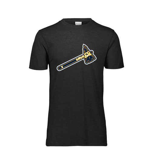 [FTSCUBBK-YS-LOGO2] Decker Youth Tri-Blend T-Shirt - Short Sleeve (Youth S, Black, Logo 2)