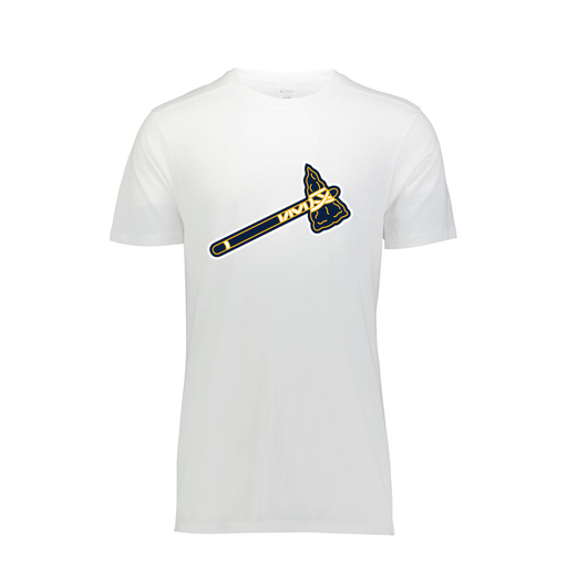 [FTSCUBWH-YS-LOGO2] Decker Youth Tri-Blend T-Shirt - Short Sleeve (Youth S, White, Logo 2)