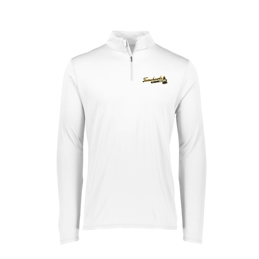 [FTLQFLWH-FAXS-LOGO3] Decker Women's Flex-Lite 1/4 Zip Shirt (Female Adult XS, White, Logo 3)