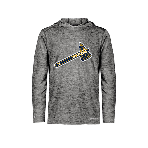 [FOLHCGBK-AS-LOGO2] Decker Men's Charge Hoodie (Adult S, Black, Logo 2)