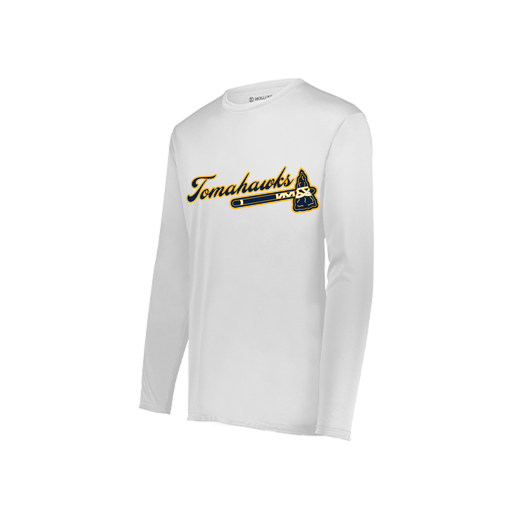 [222822.005.XS-LOGO3] Men's LS Smooth Sport Shirt (Adult XS, White, Logo 3)
