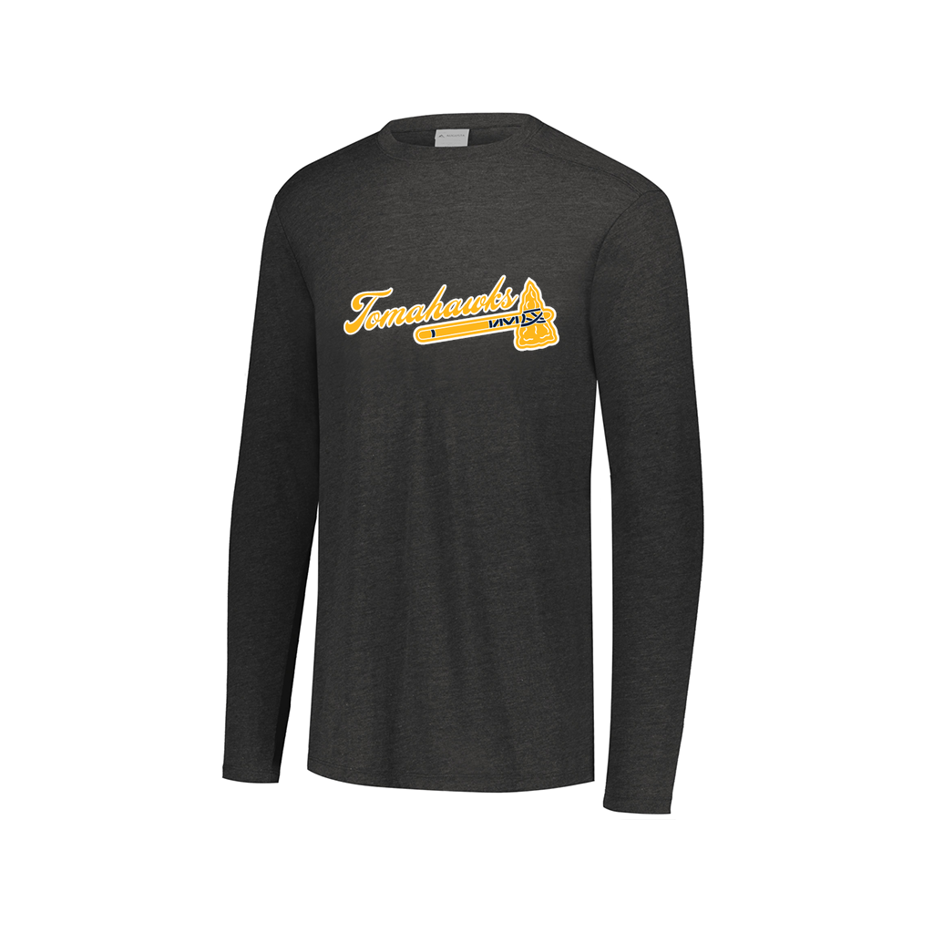 Decker Men's Tri-Blend T-Shirt - Long Sleeve